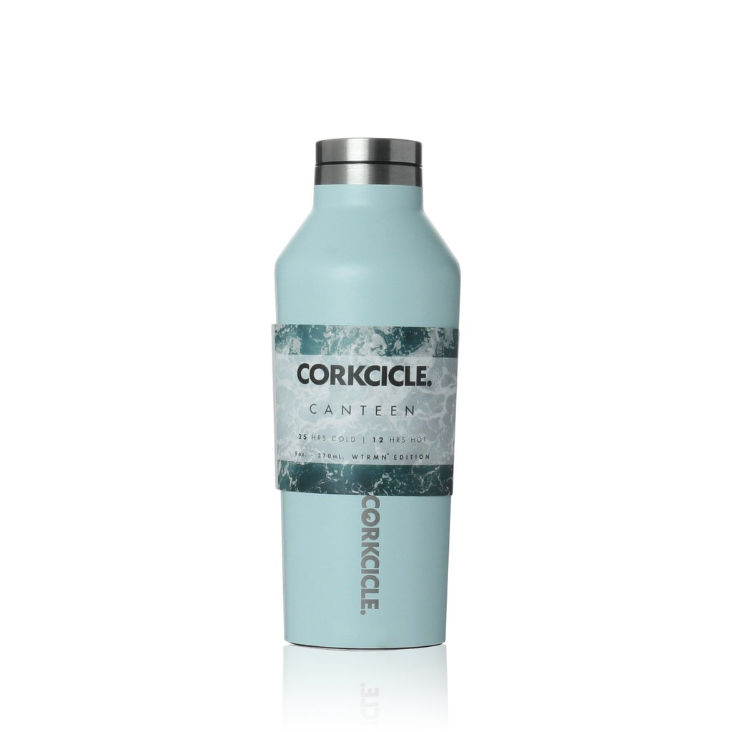 CORKCICLE : CANTEEN SEAFOAM 9 OZ