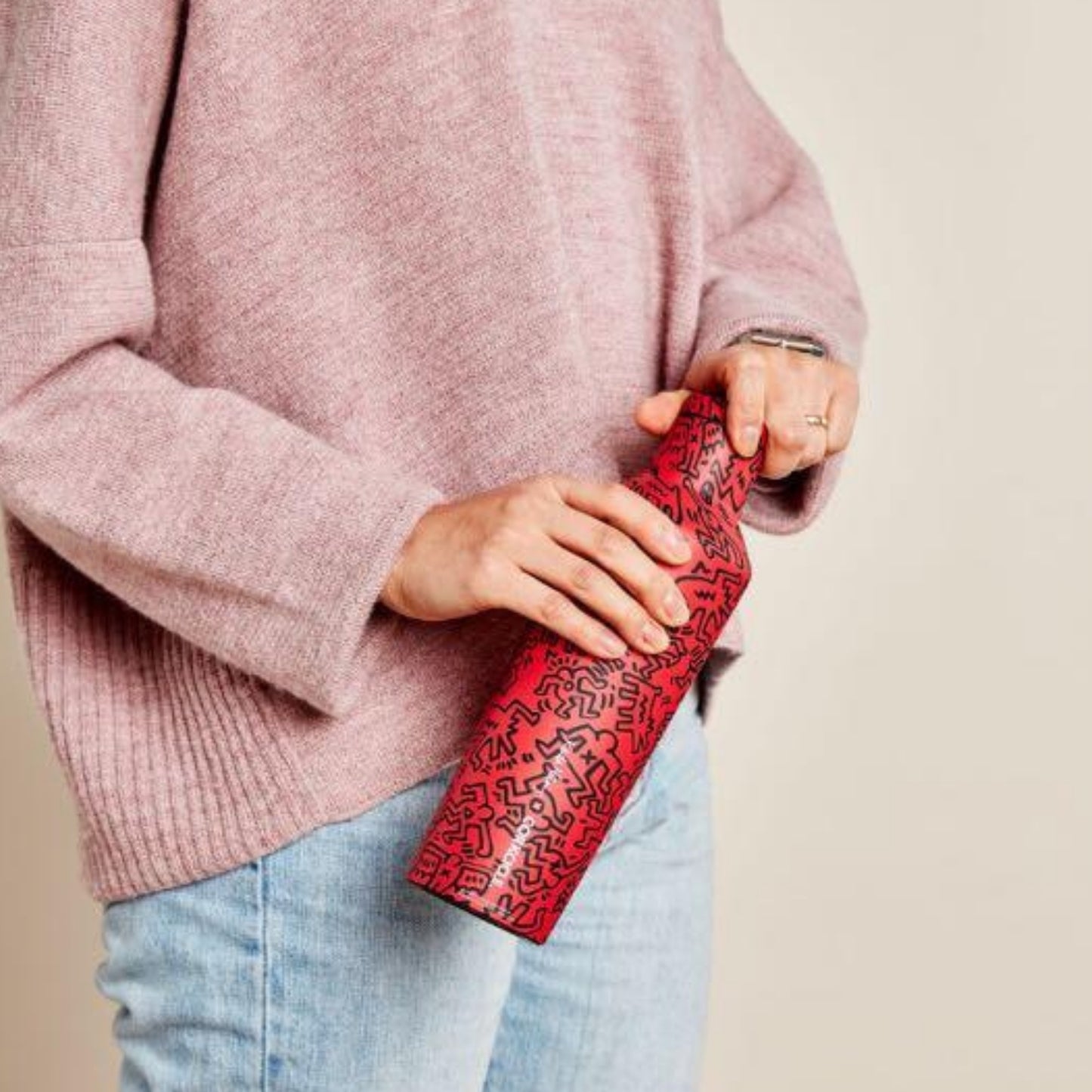 CORKCICLE : CANTEEN STREET ART KEITH HARING 16 OZ