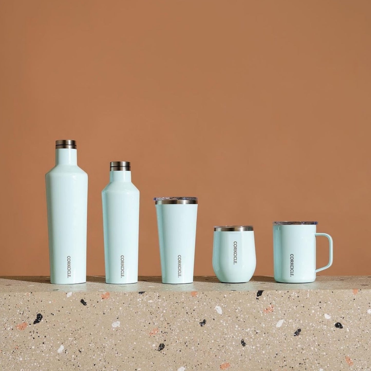 CORKCICLE : CANTEEN SEAFOAM 9 OZ