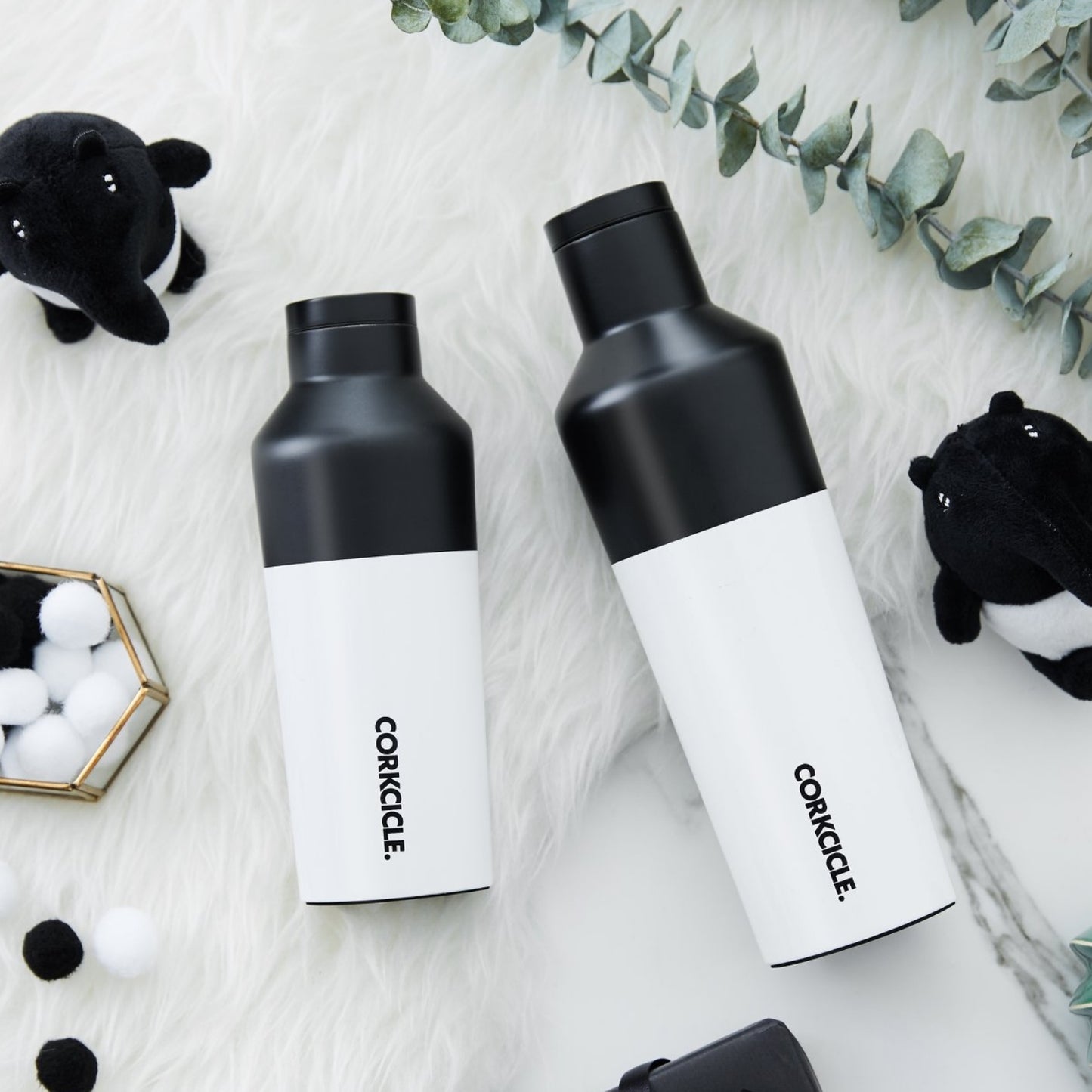 CORKCICLE : CANTEEN MODERN BLACK 16 OZ