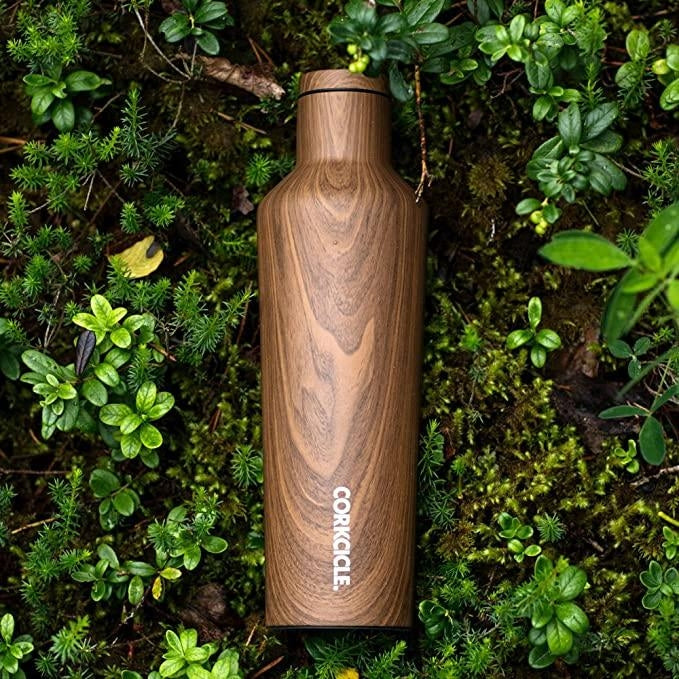 CORKCICLE : CANTEEN WALNUT WOOD 25 OZ