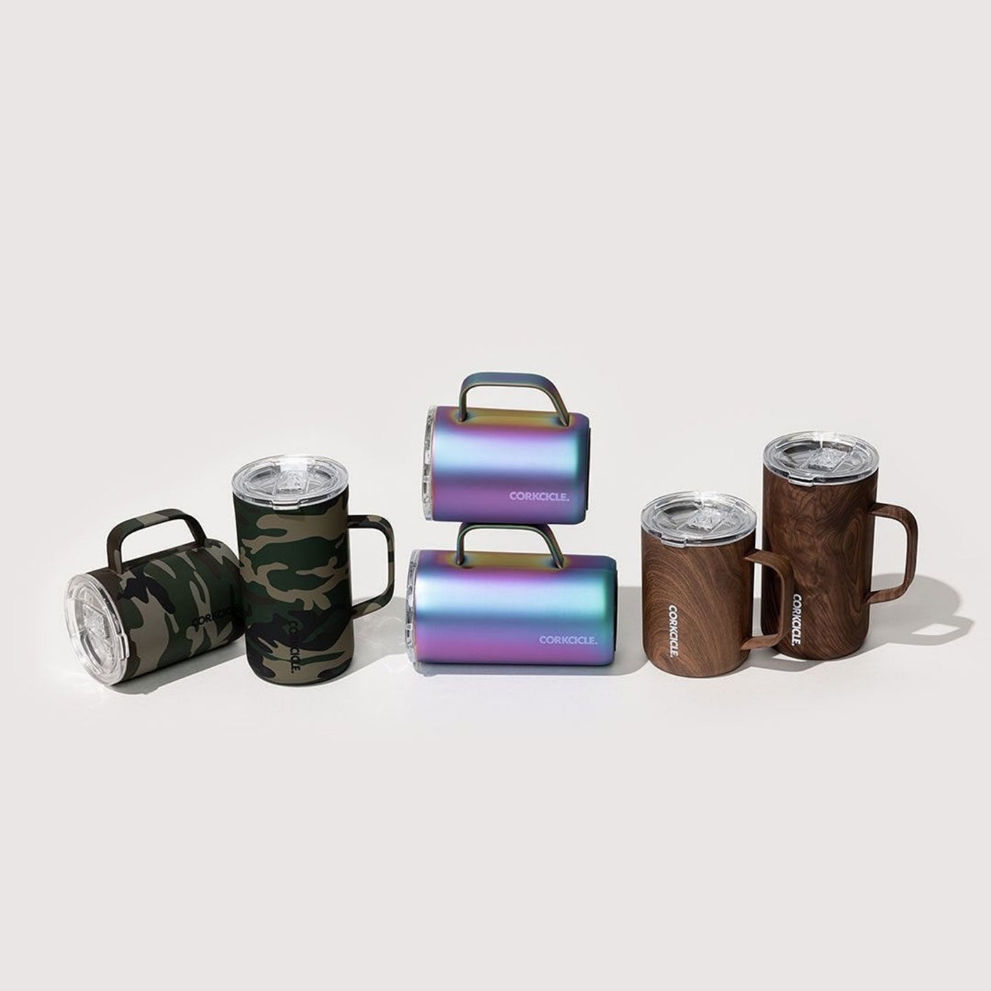 CORKCICLE :  MUG WOODLAND CAMO 16 OZ